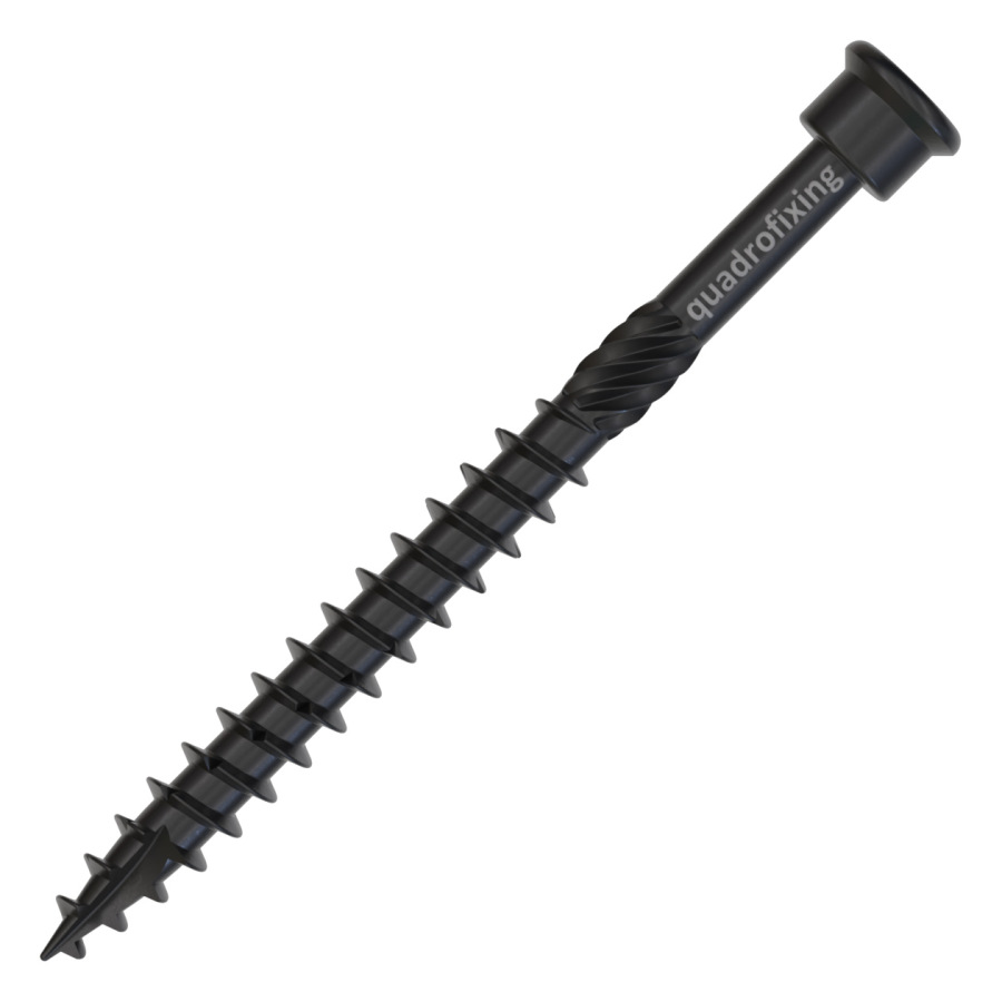 Nerezová skrutka čierna 4,0-4,5 mm (200+bit) TERRIX BLACK