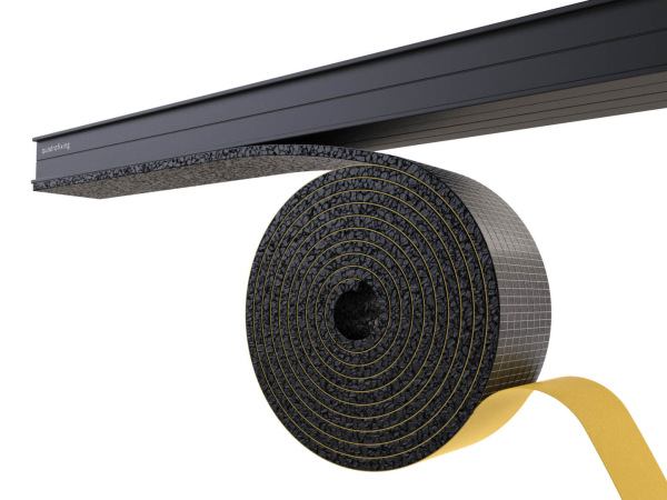 Hliníkový terasový profil čierny 24x40x4000 mm | QFX-ALU 24 BLACK 3