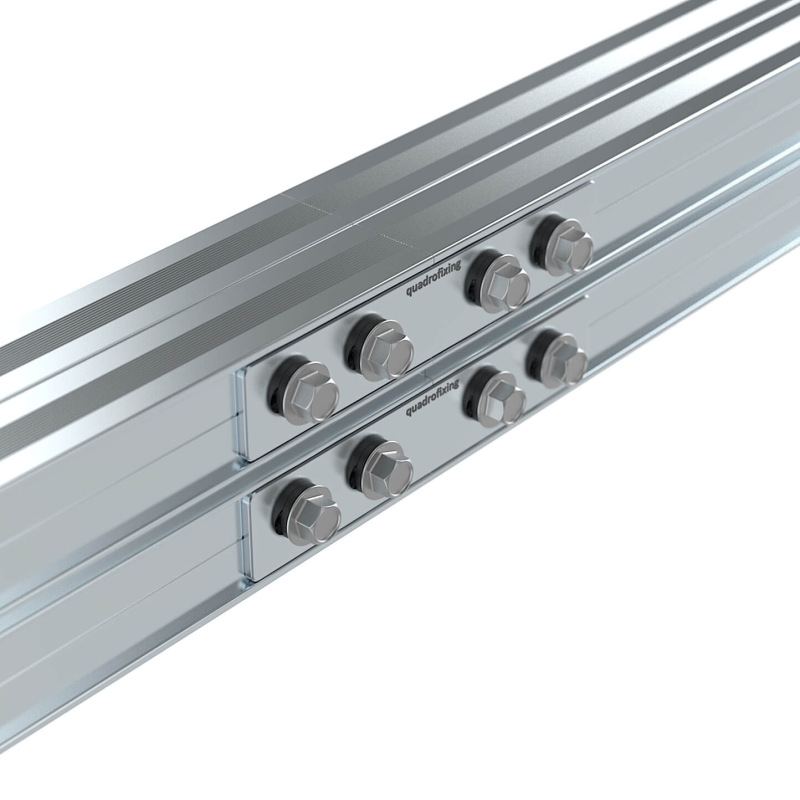 Hliníkový terasový profil 50x40x4000 mm | QFX-ALU 50 1