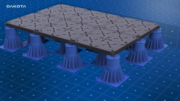 Bezpečnostný rošt pod terasovú dlažbu RIALTO™ (1 ks) 3