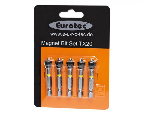 Magnetické bity EUROTEC,  TX, 50 mm (5 ks)