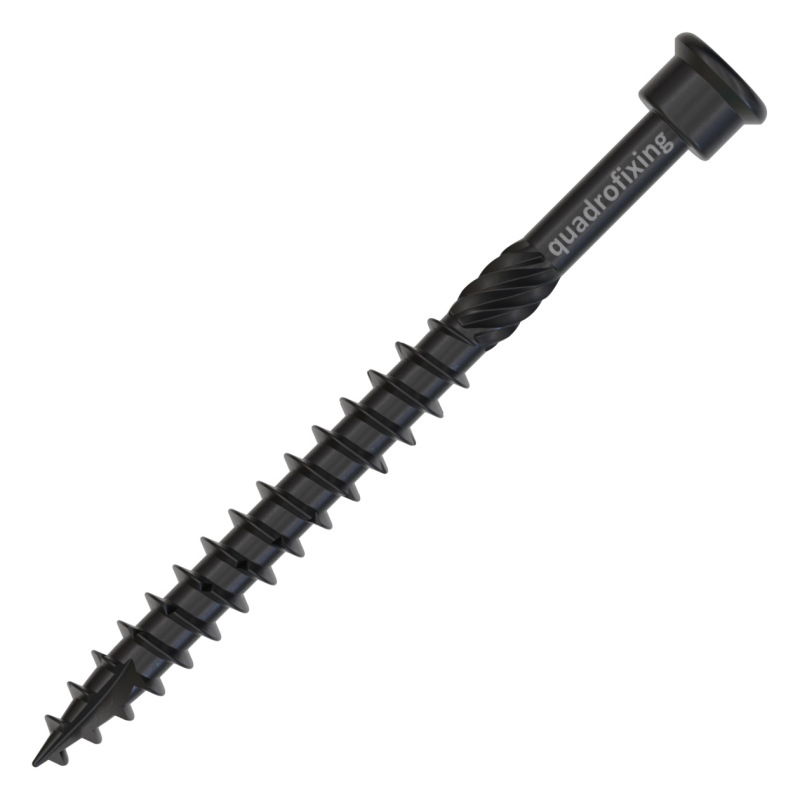 Nerezová skrutka čierna 4,0-4,5 mm (200+bit) TERRIX BLACK