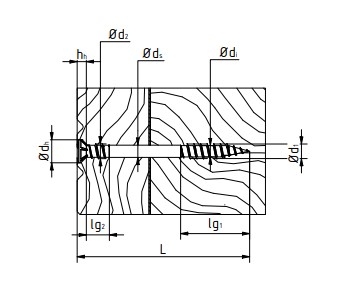 Terasové skrutky 5,5 mm Terrassotec od firmy Eurotec